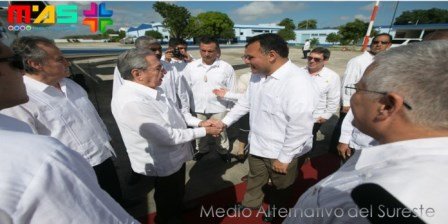 raul castro se va de mexico