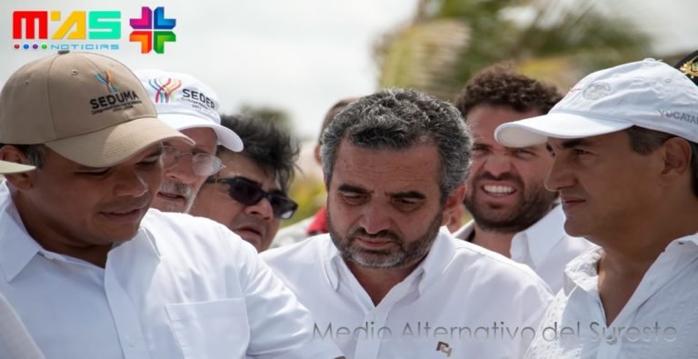 Supervisa Gobernador trabajos de recuperación de playas. Rodolfo Rosas Moya