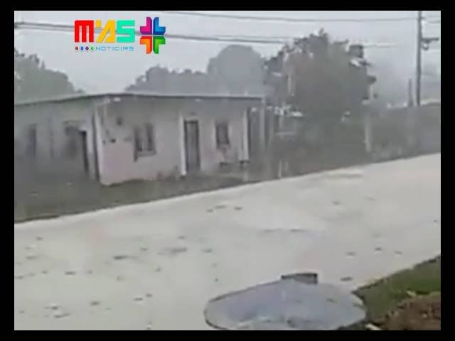 VIDEO: Afectación del huracan Earl  Belice