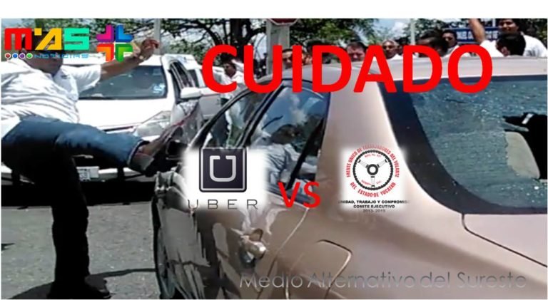 CUIDADO, Amenaza FUTV con uso de la fuerza contra Uber y Cabify