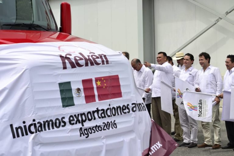 Arrancan exportaciones de carne de cerdo de Yucatán hacia China, Amilcar Sala