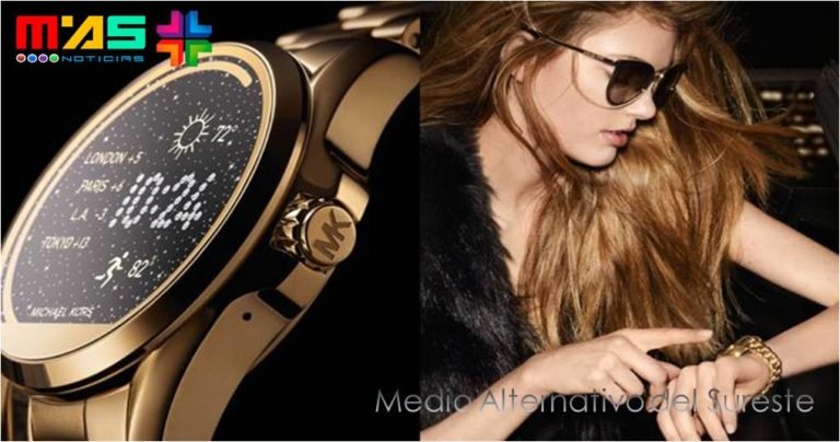 350 DÓLARES, El nuevo y llamativo ‘smartwatch’ de Michael Kors