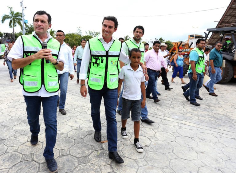 Cumple Remberto Estrada con espacios públicos dignos para los benitojurenses