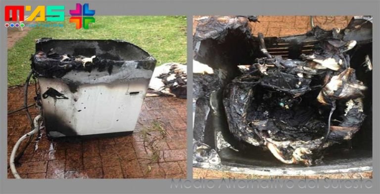 AHORA LAS LAVADORAS, Samsung avisa de que algunas de sus lavadoras explotan