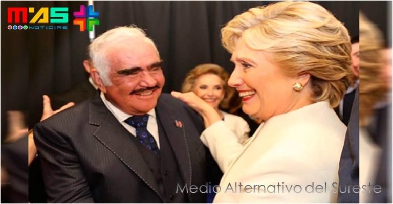 UN GRANDE, Hillary Clinton agradece a Vicente Fernández su apoyo