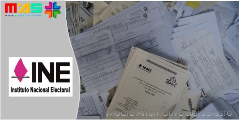 INE Yucatán destruye paquetes electorales de elección federal 2014-2015