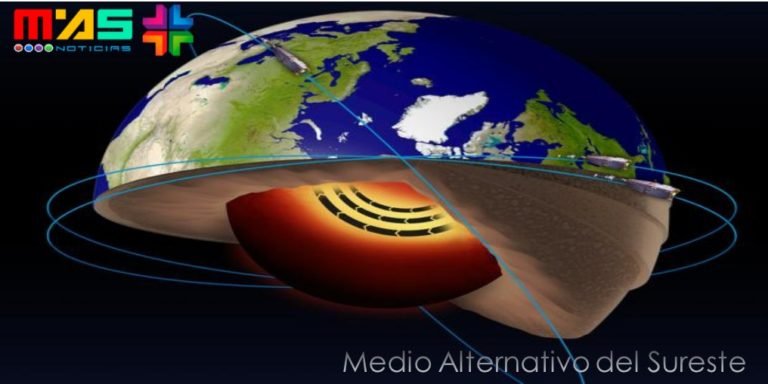 Descubren un gigantesco río de hierro fundido en el núcleo de la Tierra