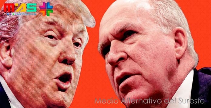 director de la cia y trump