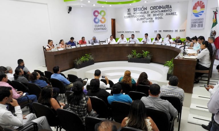 Aprueba Cabildo de Benito Juárez el Plan Municipal de Desarrollo 2016-2018