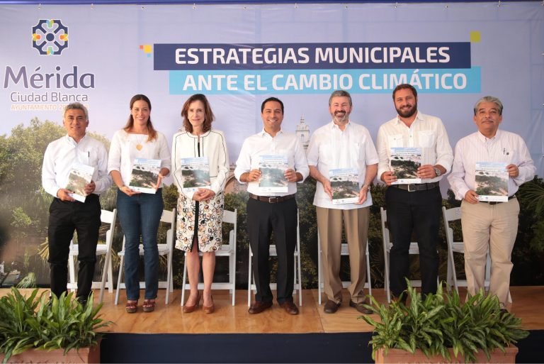 Presenta el alcalde, Mauricio Vila, estrategias municipales sobre Cambio Climático