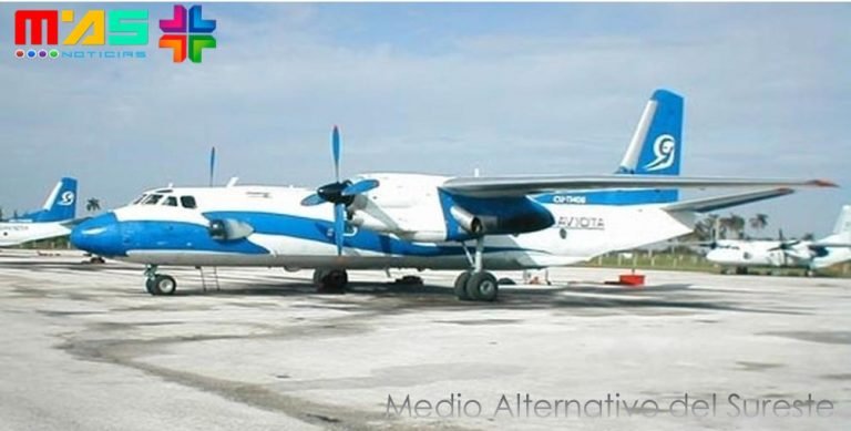 Se estrella un avión en Cuba