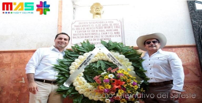 El alcalde Mauricio Vila anuncia la creación del Parque en honor a Pedro Infante en el sur de Mérida