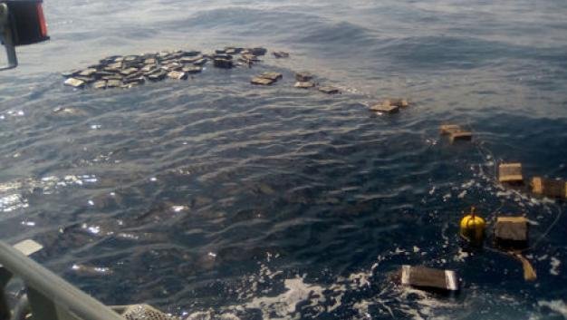 cocaina en el mar
