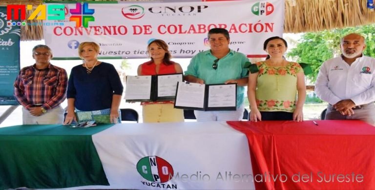 CNOP firma convenio con centro vacacional