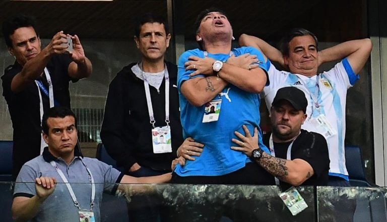 El vergonzoso show de Maradona