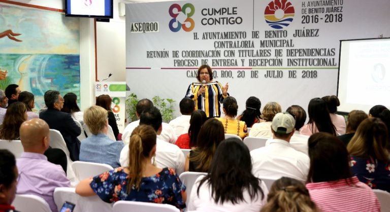 IMPARTE AUDITORÍA SUPERIOR DEL ESTADO EN BJ CURSO DE PREPARACIÓN PARA ENTREGA-RECEPCIÓN