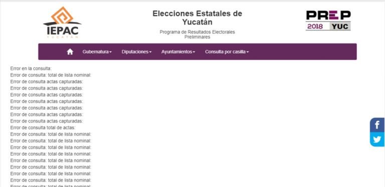Estados donde el PRI no reconoce su derrota, el PREP no funciona «Yucatán y Guanajuato».