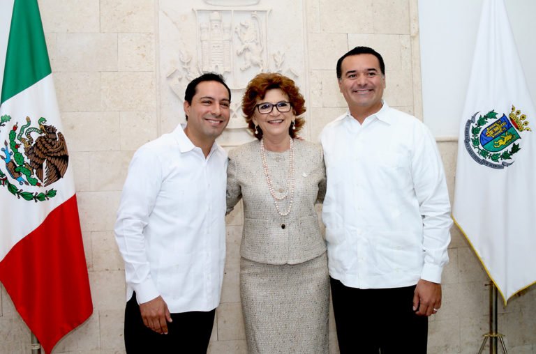 La alcaldesa de Mérida, María Fritz Sierra, rinde el III informe de Gobierno Municipal de la administración 2015-2018