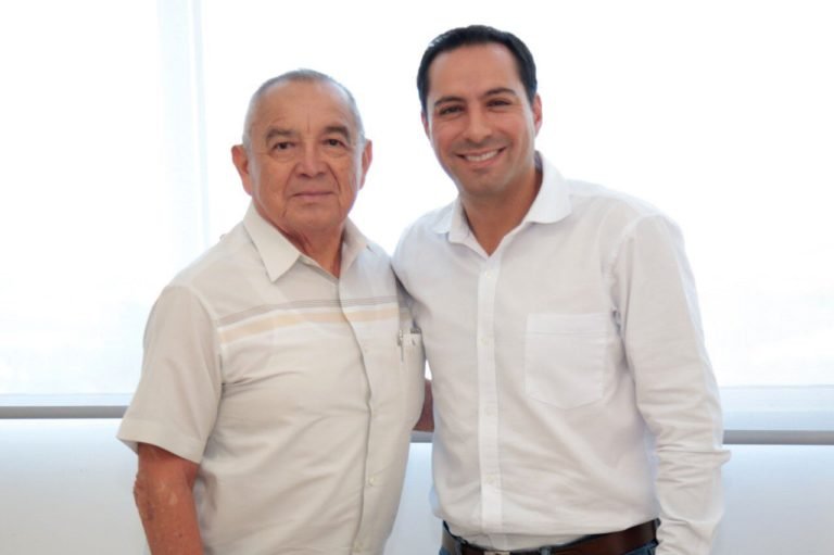 El Gobernador Electo Mauricio Vila recibió esta mañana la visita de Mario Tránsito Chan Chan