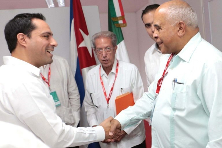 El Gobernador inaugura el Pabellón de México en la Feria Internacional de La Habana @Mauvila