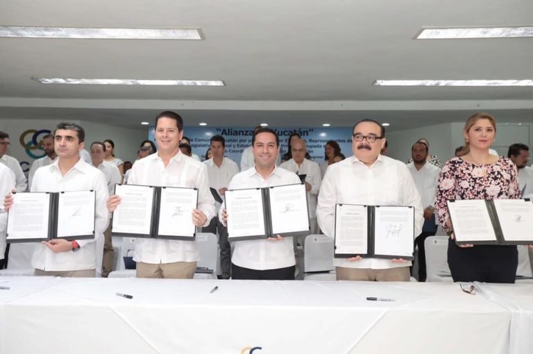 Alianza por Yucatán, acuerdo sin precedentes en favor del futuro de Yucatán @Mauvila