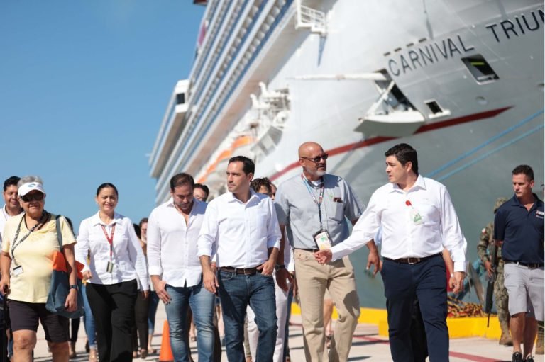 Vamos a trabajar muy fuerte para atraer más cruceros a Yucatán @Mauvila