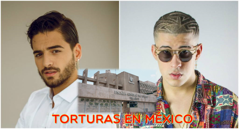 Presos mexicanos son torturados con canciones de Maluma y Bad Bunny