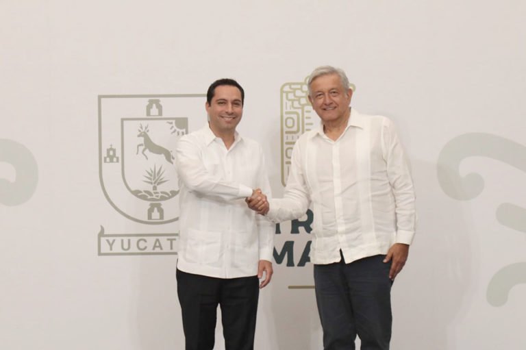 Se fortalece coordinación Vila – AMLO en proyecto del Tren Maya para Yucatán @Mauvila