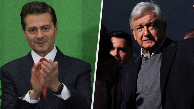 AMLO llega con 66% de respaldo; EPN se va con 26%