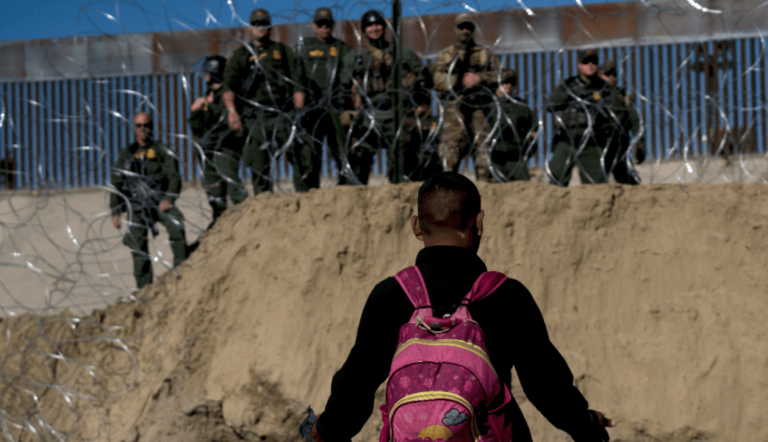 Serán deportados quienes rompieron cerco en frontera con EU, advierte Navarrete Prida