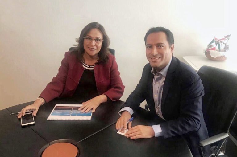 El Gobernador se reúne con la próxima secretaria de Energía para atender esta demanda de los yucatecos @Mauvila