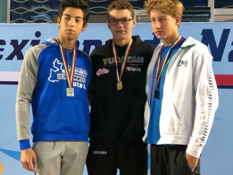 Nadadores yucatecos obtuvieron buenos resultados en el Campeonato Nacional de Natación @IDEY_oficial