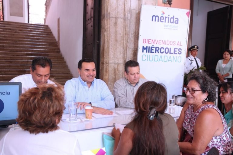 El alcalde Renán Barrera estrecha cercanía y diálogo con los ciudadanos