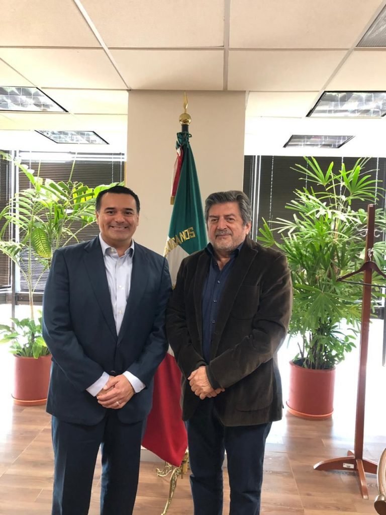El alcalde Renán Barrera logra acuerdos iniciales para la planeación y organización de proyectos para beneficio de Mérida