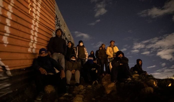 Migrant Caravan Camps in Tijuana Near US Border