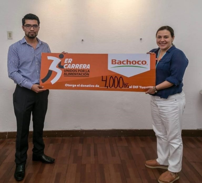 El DIF Yucatán recibe cuatro toneladas de alimento recaudadas por Bachoco @Dif_Yucatan
