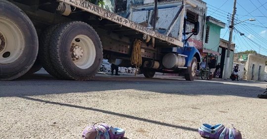 ticul niño arrollado