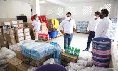 Llevan ayuda a municipios damnificados por las tormentas ‘Amanda’ y ‘Cristóbal’