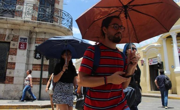 Bochorno y chubascos aislados este martes en Yucatán