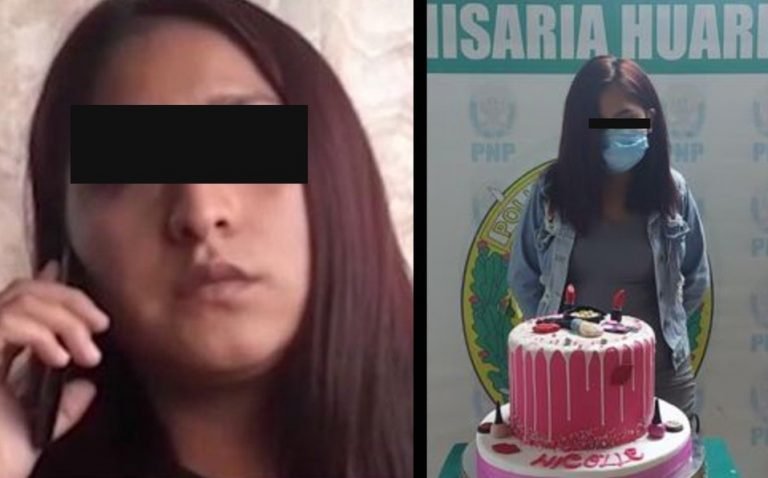 Policías hacen viral foto de joven arrestada junto a su pastel de cumpleaños tras fiesta en pandemia