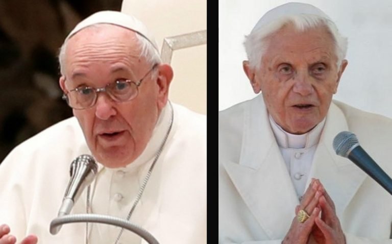 Contra los contagios: Papa Francisco y Benedicto XVI se vacunan contra el covid-19