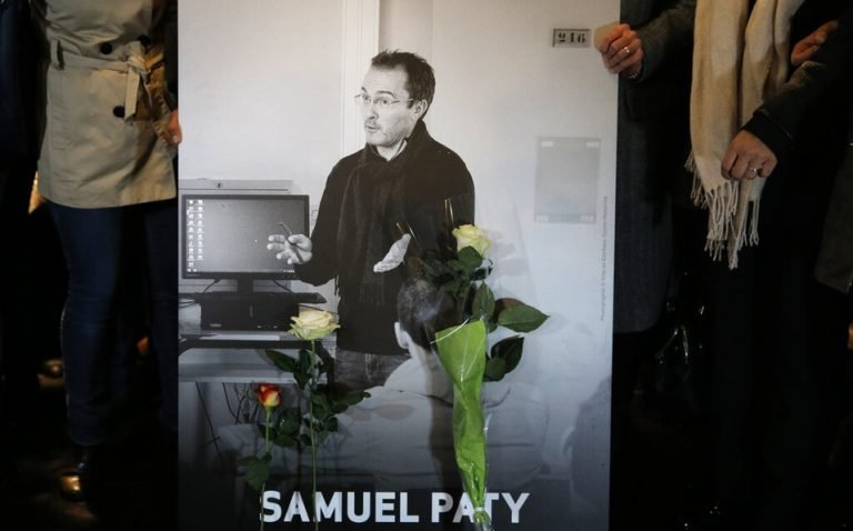 Alumna que acusó a maestro francés decapitado admite que mintió