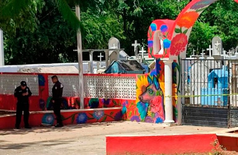 Hallan feto enterrado de forma clandestina en el cementerio de Tzucacab