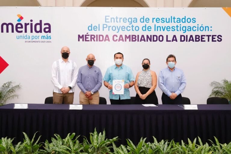 Presentan resultados del proyecto “Mérida cambiando la Diabetes»