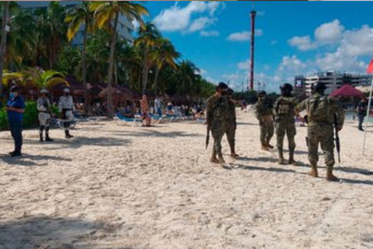 Nueva balacera en Playa Langosta, Cancún; responsables viajaban en motos acuáticas