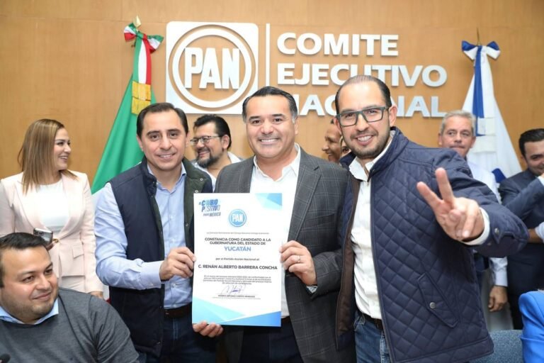 AVALA PAN NACIONAL CANDIDATURA A GOBERNADOR DE RENÁN BARRERA