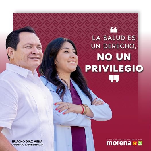 Morena en Yucatán ordena borrar las fotos de la “salud de privilegio” de Huacho Díaz