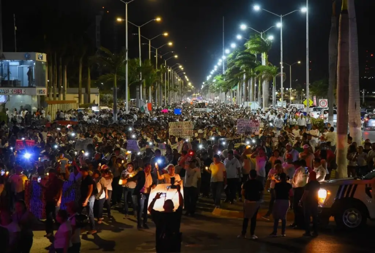 Mega marcha ciudadana en Campeche contra gobierno de Morena