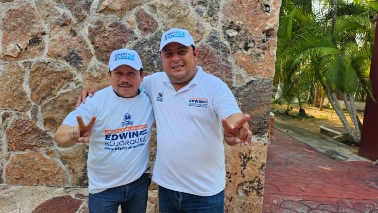 Juan Pool, líder de izquierda, se suma al proyecto de Edwin Bojorquez como candidato a la Alcaldía de Kanasín por el PAN