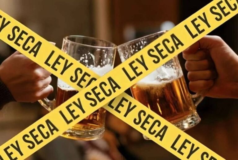 HABRÁ LEY SECA EL FIN DE SEMANA POR LA ELECCIONES DEL PODER JUDICIAL